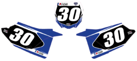 Fonds de plaque - SX 125-250 YZ à partir de 2022 - Noir.GIF