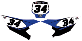 Fonds de plaque - SX 450 YZF à partir de 2026 - Blanc.GIF