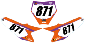 Fonds de plaque SX - 50 SX 2024