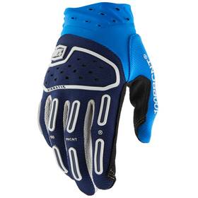 Gants cross 100% Airmatic Bleu