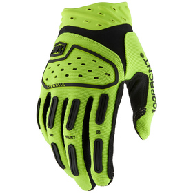 Gants cross 100% Airmatic Jaune Fluo