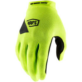 Gants cross 100% Ridecamp Jaune Fluo