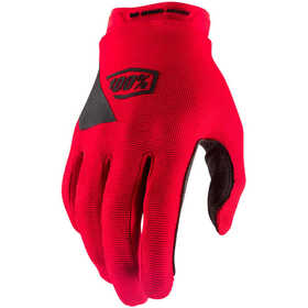 Gants cross 100% Ridecamp Rouge