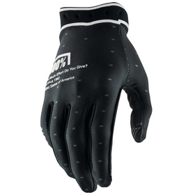 Gants cross 100% Ridefit Noir
