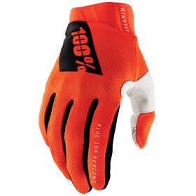 Gants cross 100% Ridefit Orange Fluo