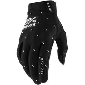 Gants cross 100% Ridefit Slasher Noir