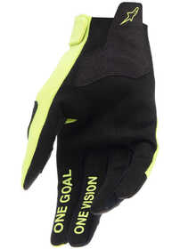 Gants cross Alpinestars Radar Jaune Fluo 2024 Paume