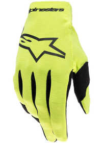 Gants cross Alpinestars Radar Jaune Fluo 2024