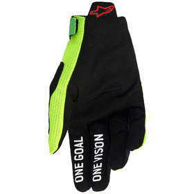 Gants cross Alpinestars Radar Pro Vert-Jaune Fluo 2026 Paume