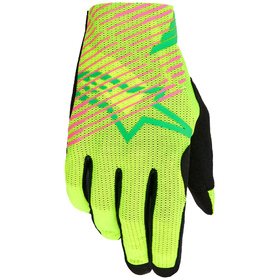 Gants cross Alpinestars Radar Pro Vert-Jaune Fluo 2026