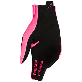 Gants cross Alpinestars Radar Rose Fluo 2027 Paume