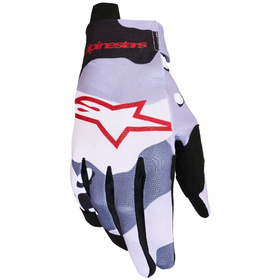 Gants cross Enfant Alpinestars Radar Camo-Rouge 2027