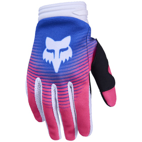 Gants cross Enfant Fox 180 Collect Bleu-Rose 2026