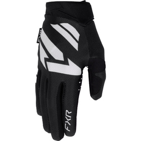 Gants cross Enfant FXR Reflex Black-White 2027