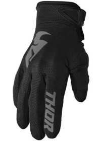 Gants cross Enfant Thor Sector Noir-Gris 2024