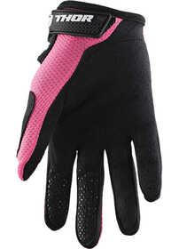 Gants cross Femme Thor Sector Rose 2024 Paume