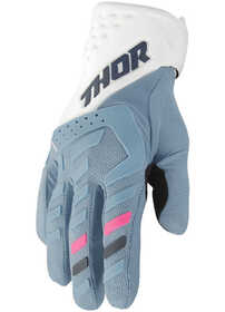 Gants cross Femme Thor Spectrum Blaze Bleu 2024