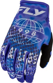Gants cross Fly Racing Kinetic Blur Bleu 2027