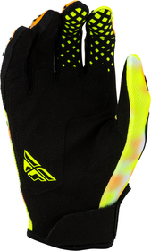 Gants cross Fly Racing Kinetic Blur Jaune Fluo 2027 Paume