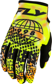 Gants cross Fly Racing Kinetic Blur Jaune Fluo 2027