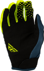 Gants cross Fly Racing Kinetic Fade Jaune Fluo 2027 Paume