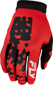 Gants cross Fly Racing Lite Flake Rouge 2027