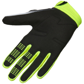 Gants cross Fox 180 Collect Gris-Jaune 2026 Paume
