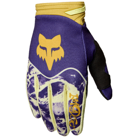 Gants cross Fox 180 Image Print Jaune 2026