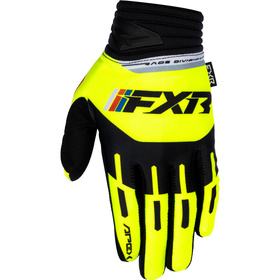Gants cross FXR Apex Jaune Fluo-Noir 2026