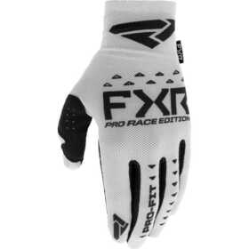 Gants cross FXR Pro-Fit Air White-Black 2023