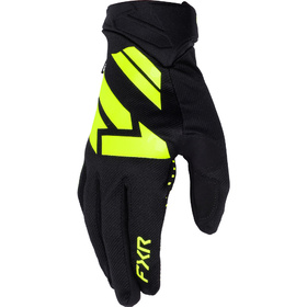 Gants cross FXR Reflex Black-Yellow Fluo 2027
