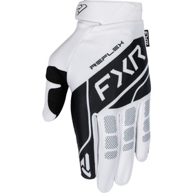 Gants cross FXR Reflex Dual Blanc-Noir 2026