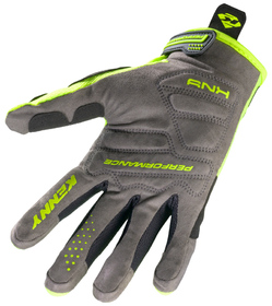 Gants cross Kenny Performance Neon Yellow 2027 Paume