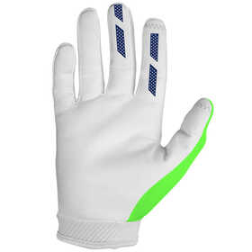 Gants cross Seven Annex 7 Dot Vert Fluo Paume