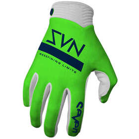 Gants cross Seven Zero Contour Vert Fluo 2024