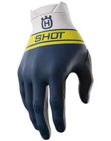 Gants cross Shot Aerolite Husqvarna Bleu 2024