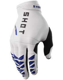 Gants cross Shot Core Blanc Bleu 2024