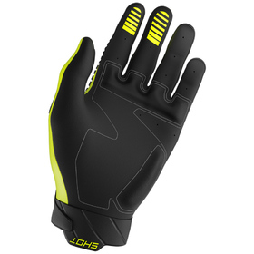 Gants cross Shot Core Max Jaune Fluo 2026 Paume