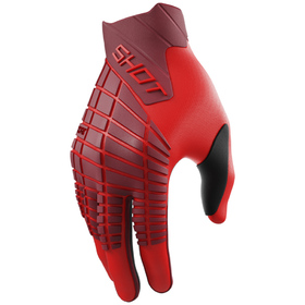 Gants cross Shot Core Max Rouge 2026