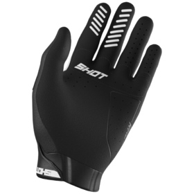 Gants cross Shot Race Evo Blanc 2026 Paume