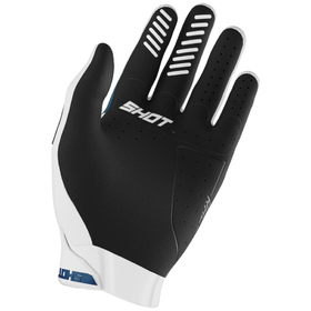 Gants cross Shot Race Evo Bleu 2026 Paume