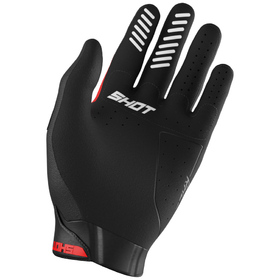 Gants cross Shot Race Evo Rouge 2026 Paume