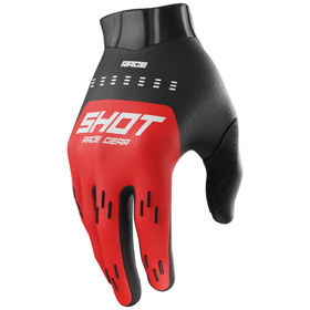 Gants cross Shot Race Evo Rouge 2026