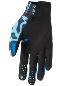 Gants cross Thor Sportmode Cheetah Bleu 2025 Paume