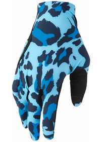 Gants cross Thor Sportmode Cheetah Bleu 2025