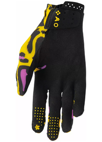Gants cross Thor Sportmode Cheetah Jaune 2025 Paume