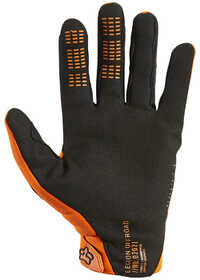 Gants motocross Hiver - Homologué - Paume - Orange