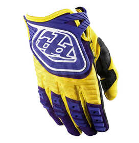 Gants cross Enfant Troy Lee Designs GP Jaune / Violet