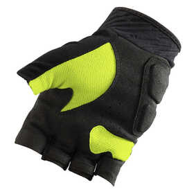 Gants Troy Lee Designs Ace Fingerless Jaune Fluo Paume