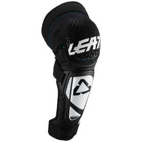 Genouillères cross Leatt 3DF Hybrid EXT White-Black 2024 Côté